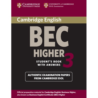 Cambridge BEC Higher 3 SB with Key
