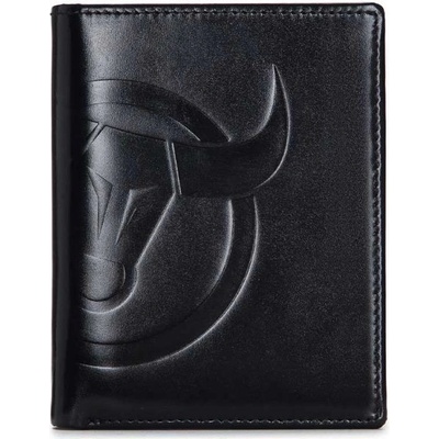Bullcaptain elegantní kožená peněženka Magnus BULLCAPTAIN QB0203Vs1 černá
