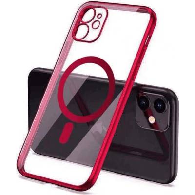 Púzdro SES MagSafe silikonové Apple iPhone 13 Pro - červené
