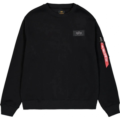 ALPHA INDUSTRIES mikina BACKPRINT black