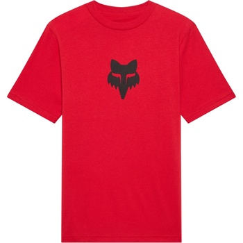 FOX Racing Детска тениска FOX Racing Kid's Fox Head S/S Tee T-shirt - Tibetan Red - размер XL (704-5937-0414)
