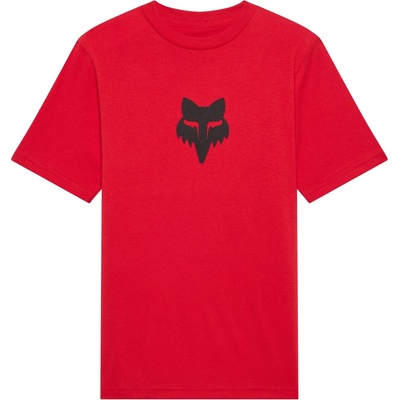 FOX Racing Детска тениска FOX Racing Kid's Fox Head S/S Tee T-shirt - Tibetan Red - размер XL (704-5937-0414)