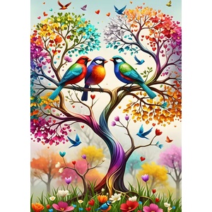Alipson Puzzle - Puzzle Rainbow Tree - 500 piese