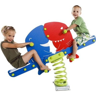 PlaygRound System pružinová hojdačka Žraloky dvojčatá