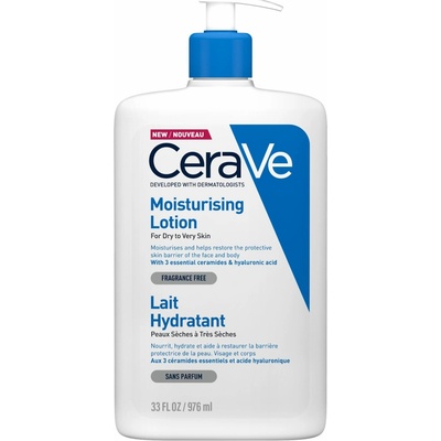 CeraVe Hydratační mléko pro suchou až velmi suchou pokožku (Moisturising Lotion) 976 ml