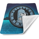 Sablio Detská deka pre bábätko Futurama Bender Čtvrtá dimenze