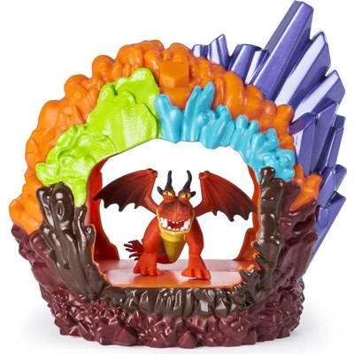 Spin Master Draci 3 svítící Dračí jeskyně s figurkou