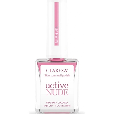 Claresa Lak na nehty Active NUDE 9,5ml Blush Veil