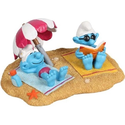 Europet Bernina Aqua Della Opalující se šmoulové na pláži 17,4x13,2x7,9 cm