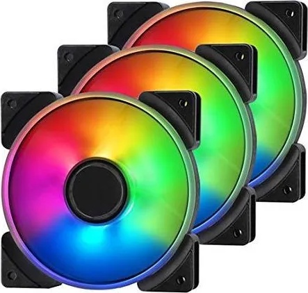 Fractal Design Prisma AL-14 ARGB 140mm PWM 3 pack (FD-FAN-PRI-AL14-PWM-3P)