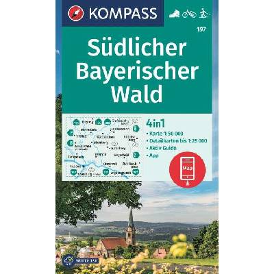 Sudlicher Bayerischer Wald 1:50 t.