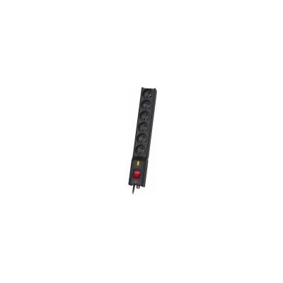 Lestar Power strip LESTAR LX610 1.5m 6 sockets Black LX610_1.5_BLACK