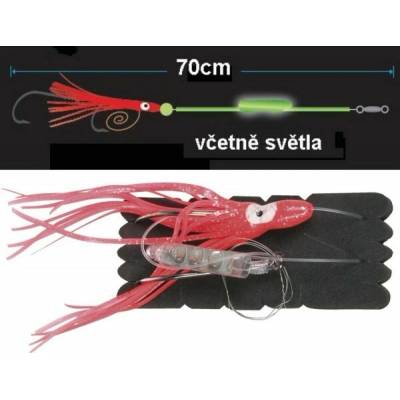 Saenger Aquantic Flashlight Octopus Rig svietiaci systém na mieňov 2x 12/0