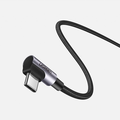 Ugreen Elbow 70529 USB Type C - USB Type C, Power Delivery Quick Charge Fcp 3 A , 1m, šedý