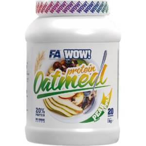 Fitness Authority WOW ! Protein Oatmeal | 20% Protein - No Sugar Added [1000 грама] Круша - Ябълка