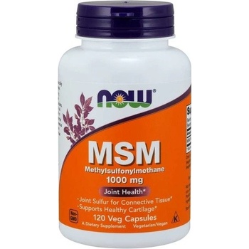 Now Foods MSM Methylsulfonylmethan 1000 mg 120 kapsúl