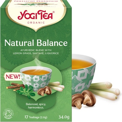 Yogi Tea Bio Přirozená Rovnováha 17 x 2 g