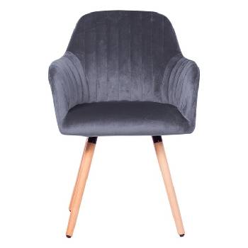 Image 1 of Carmen Трапезен стол Carmen 9970, дамаска, бук, сив