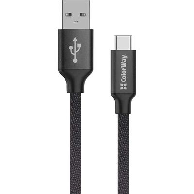 Colorway CW-CBUC008-BK USB - TYPE-C, 2m, černý