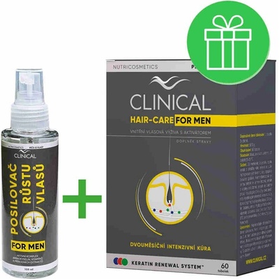 Clinical Nutricosmetics posilovač růstu vlasů for men 100 ml