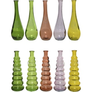DECORIS ВАЗА СТЪКЛЕНА 870203 Ø6х18см (870203)