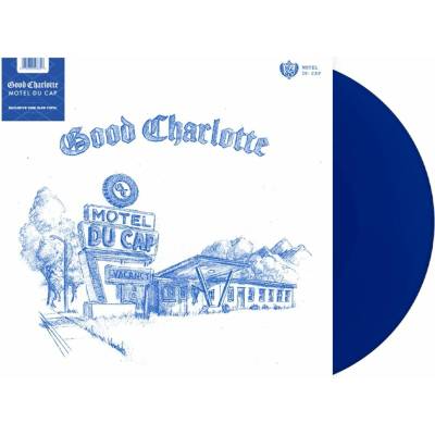 Good Charlotte Motel Du Cap Blue Vinyl LP