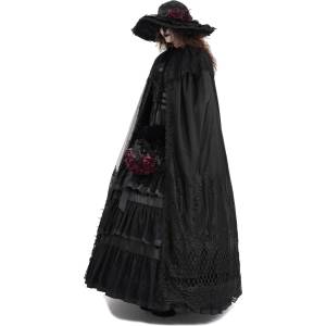 Devil fashion дамска пелерина DEVIL FASHION - Dark Grained - CA04501