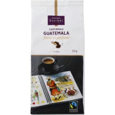 Monoprix Gourmet Mletá káva Guatemala ovocná chuť 250 g