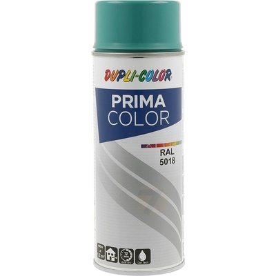 Dupli-Color Prima RAL 5018 tyrkysová lesklá farba v spreji 400 ml