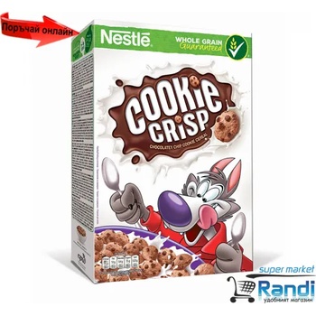 Image 1 of Nestlé Зърнена закуска Cookie Crisp 375гр