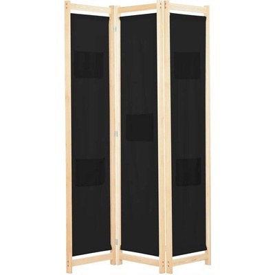vidaXL Paraván 248183 120 x 170 cm černý