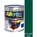 Farby na kov Rust Oleum Alkyton antikorózna farba na hrdzu 2v1 RAL 6005 tmavo zelená 750 ml