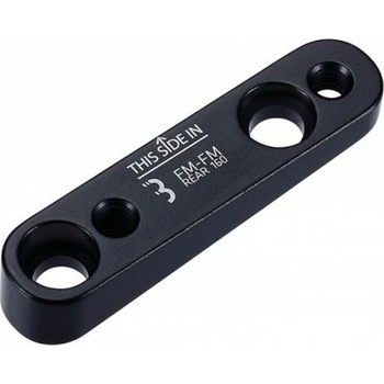 BBB adaptér na kotouč - POWERMOUNT 140/160 mm - černá