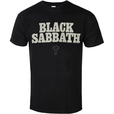 Tričko metal LOW FREQUENCY Black Sabbath Logo černá – Hledejceny.cz