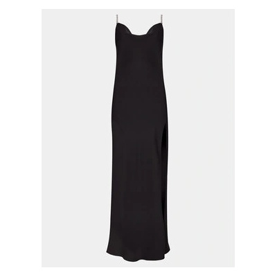 Nissa Официална рокля RS14746 Черен Slim Fit (RS14746)