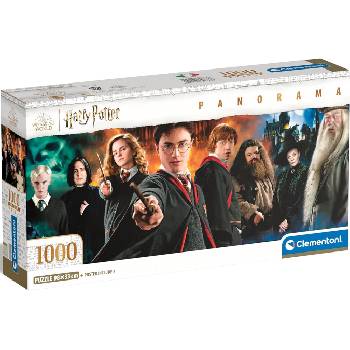Clementoni Панорамен пъзел Clementoni от 1000 части - Хари Потър (39873)