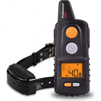 Dogtrace Elektronický výcvikový obojek d-control professional 1000 Oranžová