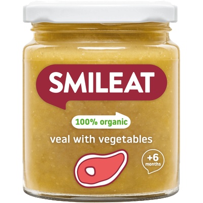 Smileat био пюре говеждо и зеленчуци 230 г