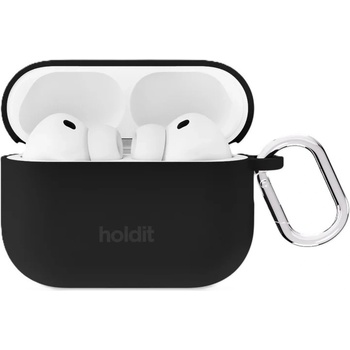 Holdit Калъф Holdit Silicone Case за AirPods Pro 3, Черен