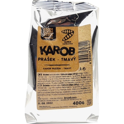 Provita Karob prášok tmavý 400g