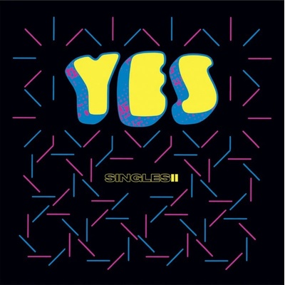 Yes Yessingles Blue White Splatter LP