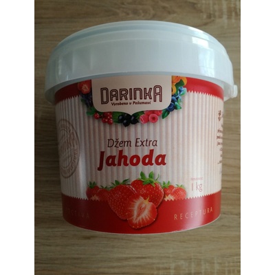 Darinka Džem s extra podílem ovoce jahoda 1 kg – Zboží Dáma Darinka Džem s extra podílem ovoce jahoda 1 kg – Zboží Dáma