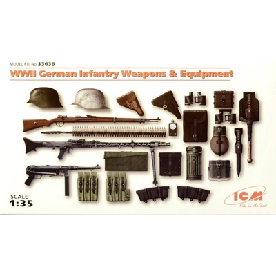ICM German WWII Infantry Weapons and Equipment 1:35