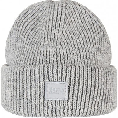 Urban Classics Knitted Wool Beanie šedá