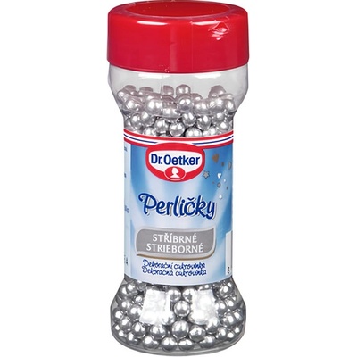 Dr. Oetker Kuličky stříbrné bílé 65 g