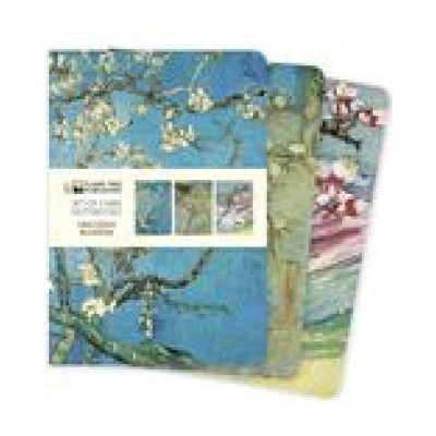 Flame Tree Publishing Vincent van Gogh: Blossom Set of 3 Midi Notebooks | Flame Tree Publishing