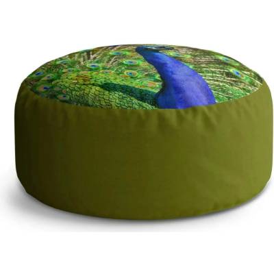 Sablio Taburet Circle Páv: 38x48 cm