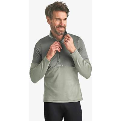 Ortovox Fleece Light Zip Neck green sage