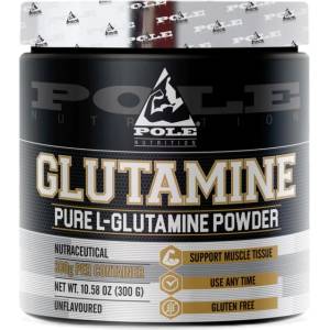 Pole Nutrition Glutamine Powder [300 грама] Неовкусен