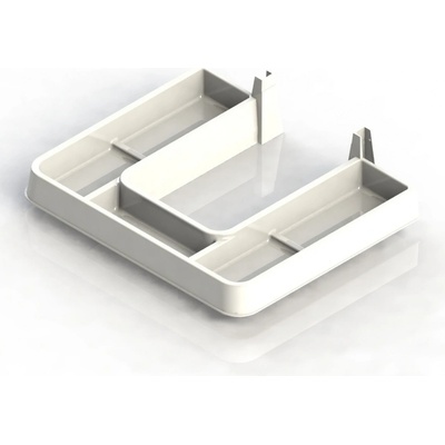 In-Design Vklad s límcem pro výřez pod umyvadlo/dřez bílý 365x321